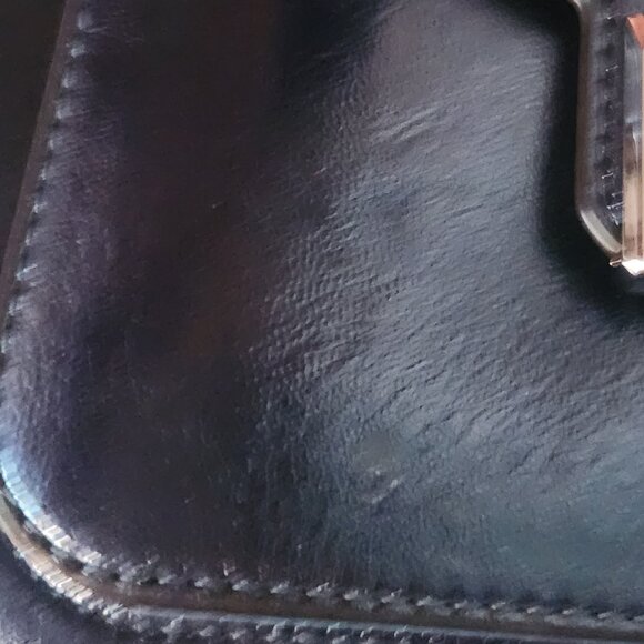 NWOT  Michael Kors Manhattan Metallic Satchel/Crossbody purse  Medium - Picture 15 of 15